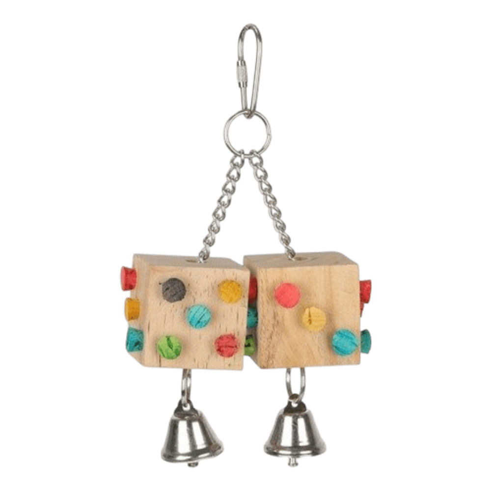 nature-island-dual-dice-with-bells-hanging-bird-toy