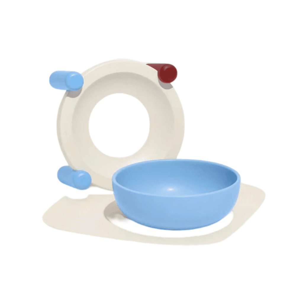 vetreska-elevated-pet-bowl-and-mat-set-mist-and-merlot