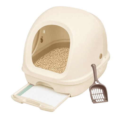Hooded Dual Layer Cat Litter System