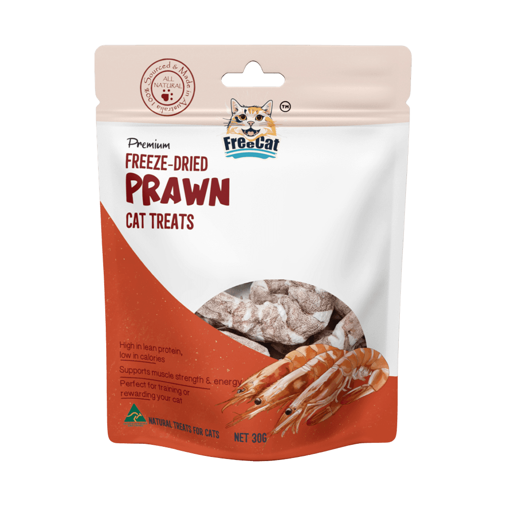 Freeze Dried Prawn Cat Treats