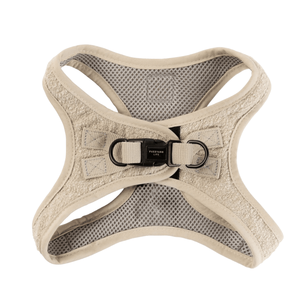 Life Step In Boucle Dog Harness Sandstone