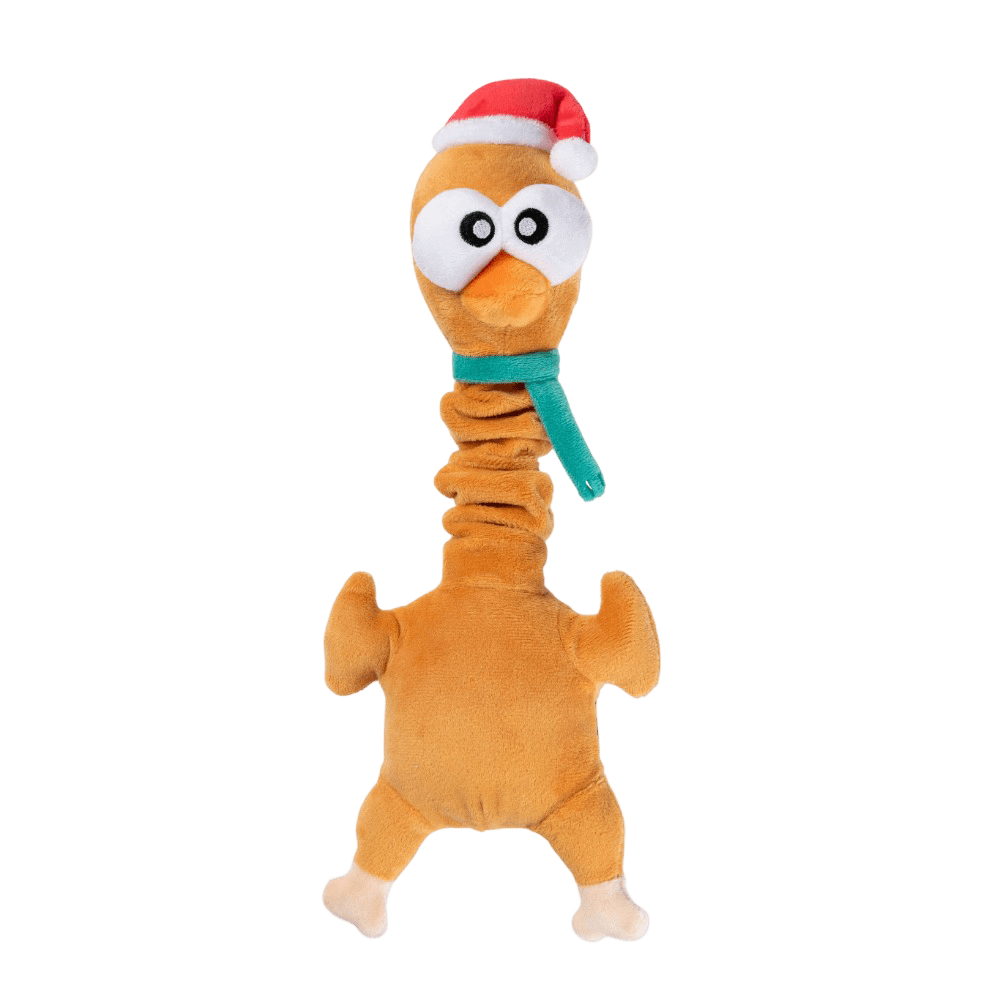 Monecka The Turkey Plush Dog Toy