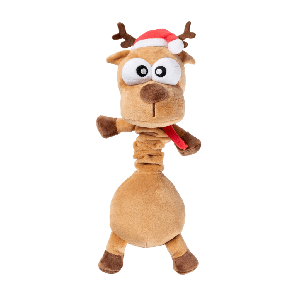 Domineck The Reindeer Plush Dog Toy
