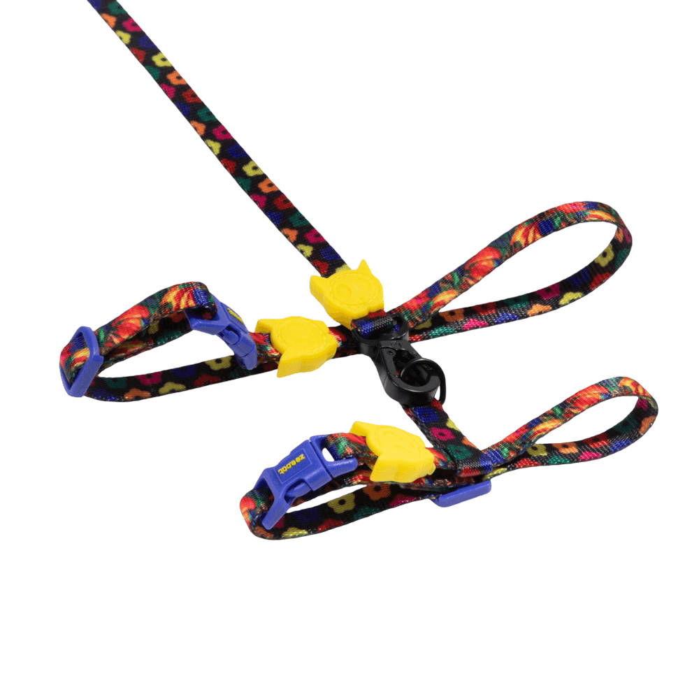Samba Cat Leash and Harness Set