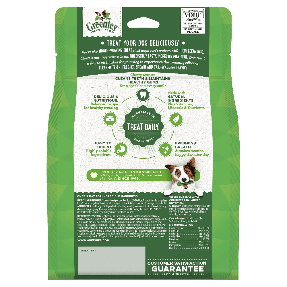 Greenies Original Large Dog Dental Treats