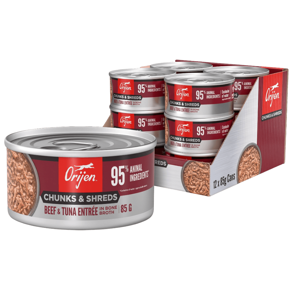 Chunks And Shreds Beef And Tuna Natural Adult Wet Cat Food