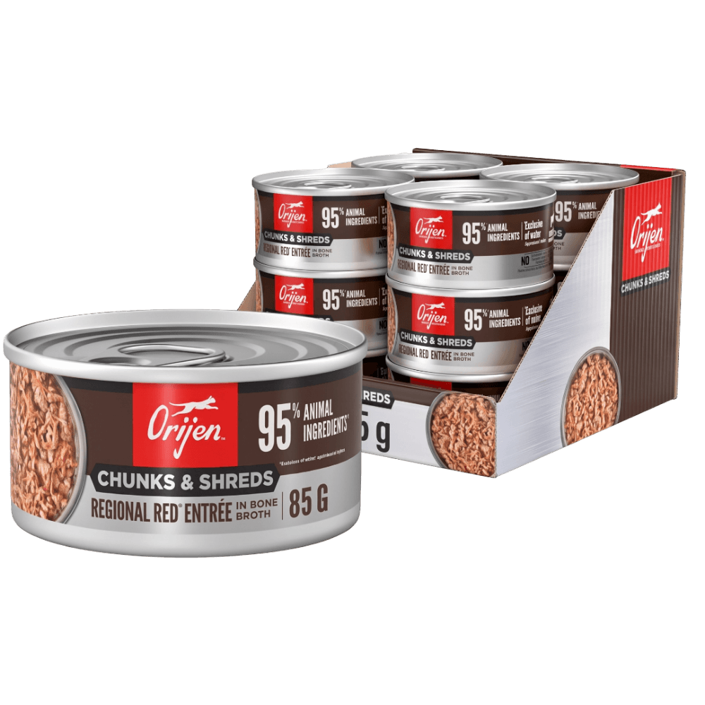 Chunks & Shreds Regional Red Adult Wet Cat Food Cans