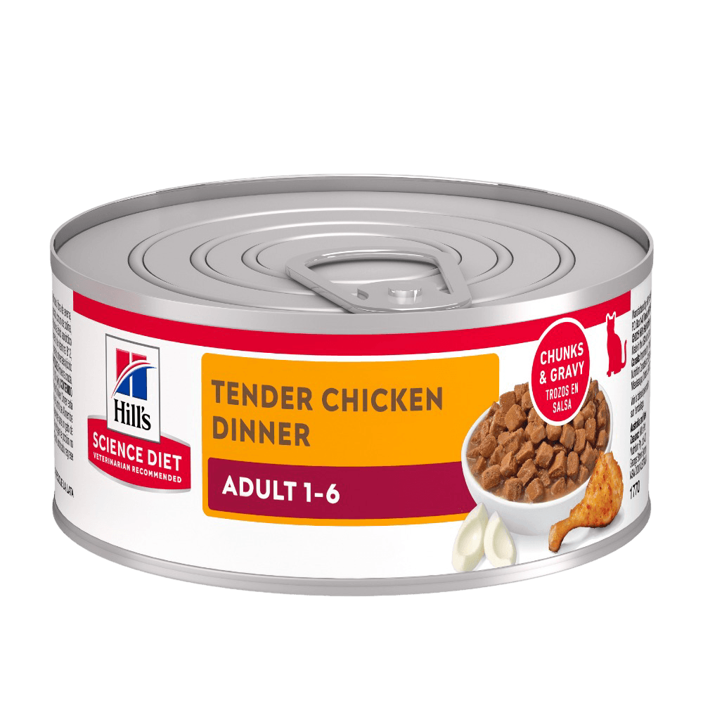 Adult Tender Chicken Dinner Canned Cat Food