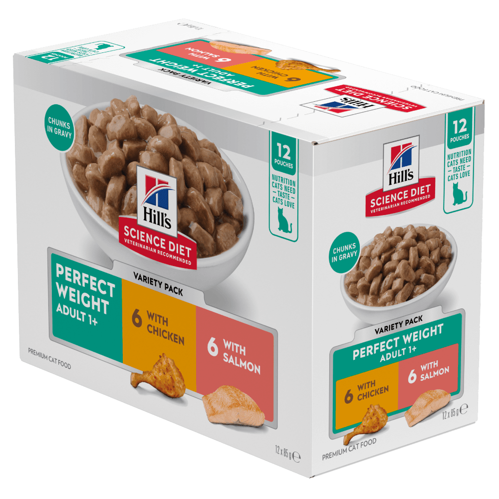 Hills Science Diet Adult Perfect Weight Variety Pack Wet Cat Food