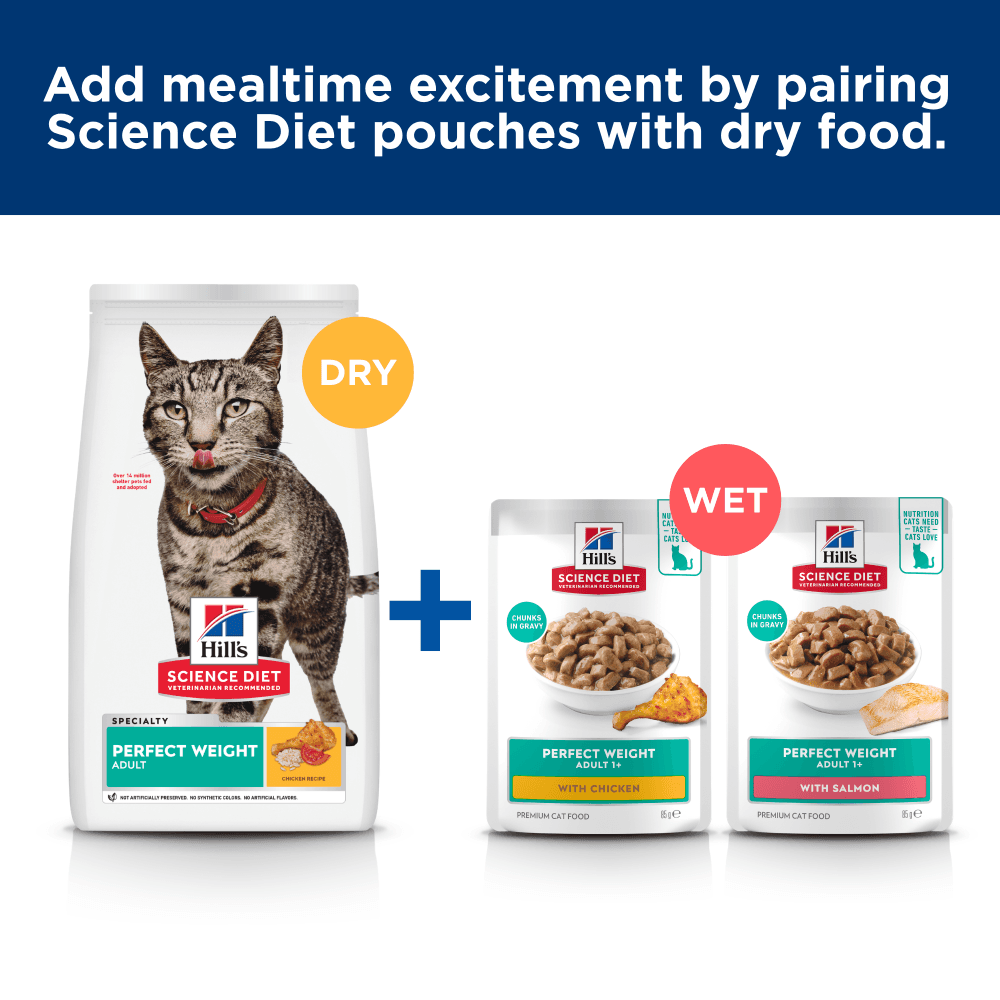 Hills Science Diet Adult Perfect Weight Variety Pack Wet Cat Food