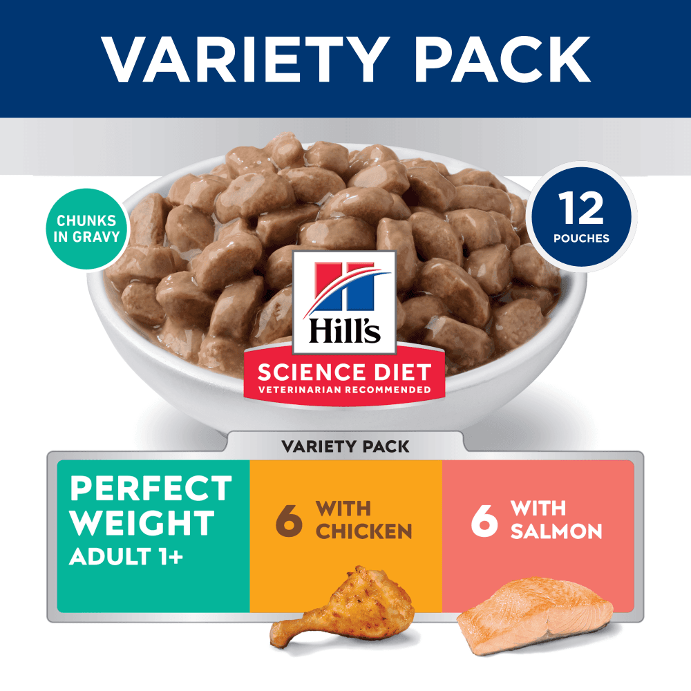 Hills Science Diet Adult Perfect Weight Variety Pack Wet Cat Food