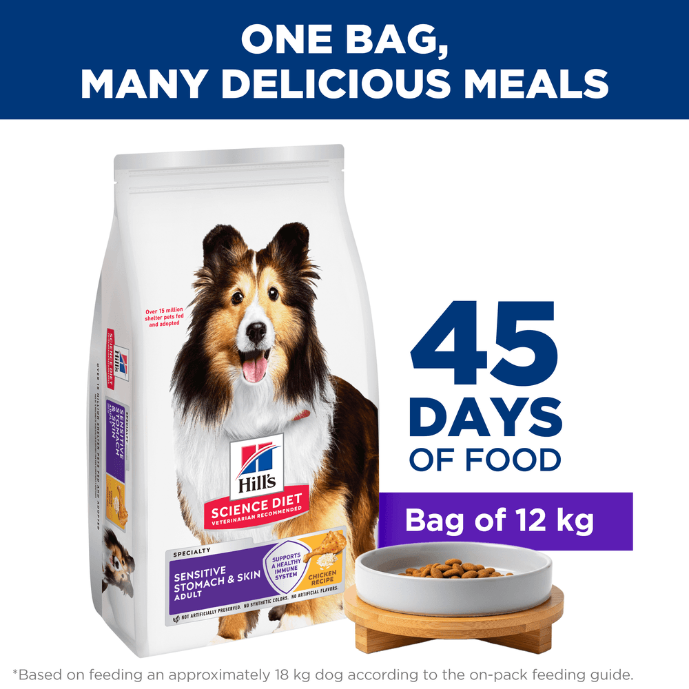 Hills Science Diet Sensitive Stomach & Skin Adult Dry Dog Food