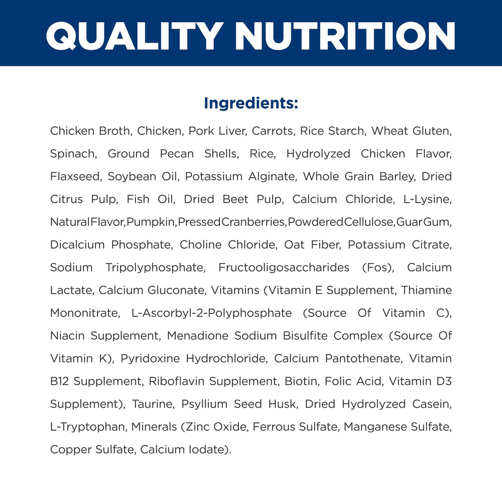 Hills Prescription Diet Gastrointestinal Biome Chicken Vege Stew Adult Wet Cat Food