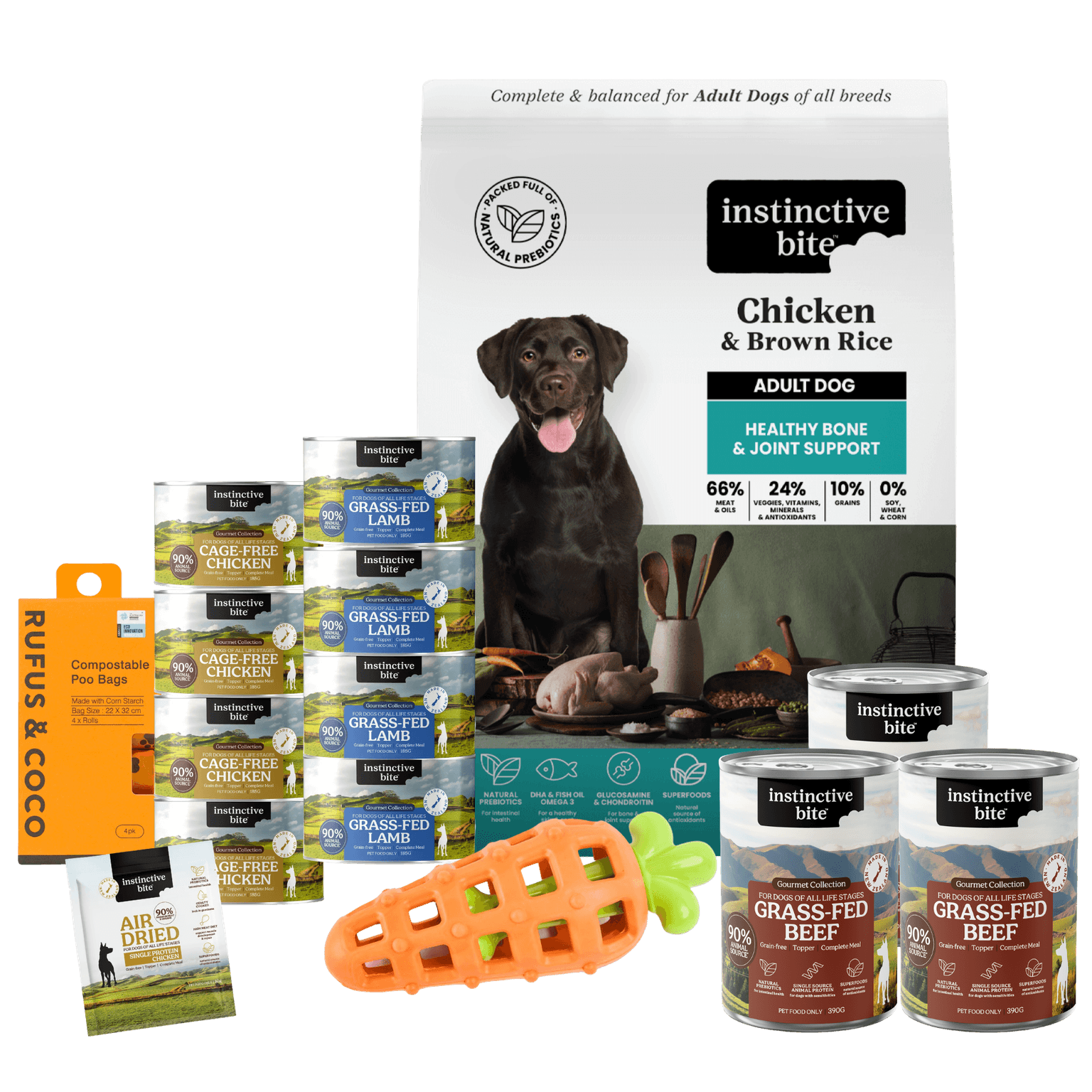Instinctive Bite Everyday Adult Dog Bundle