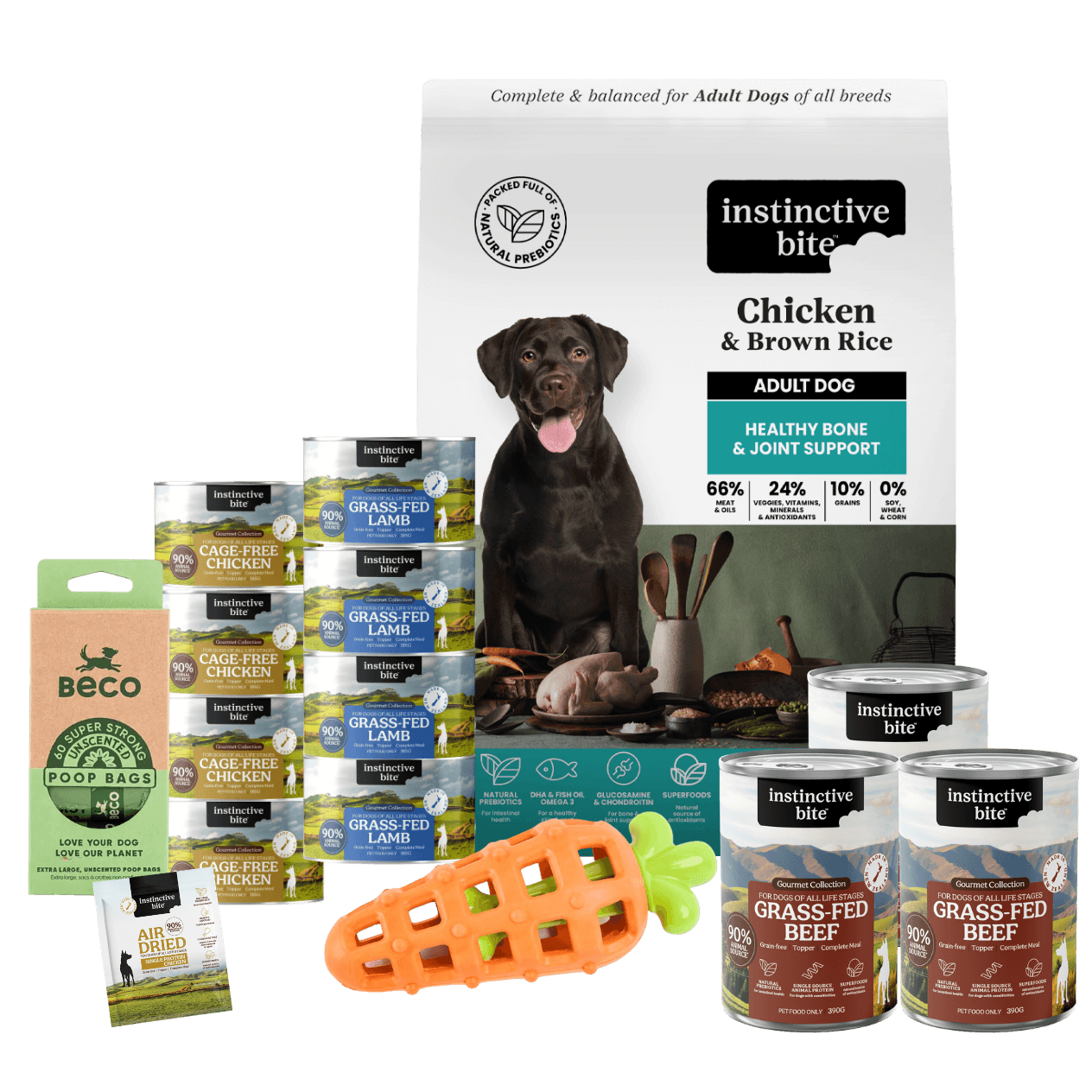 Better Bundles Instinctive Bite Everyday Adult Dog Bundle
