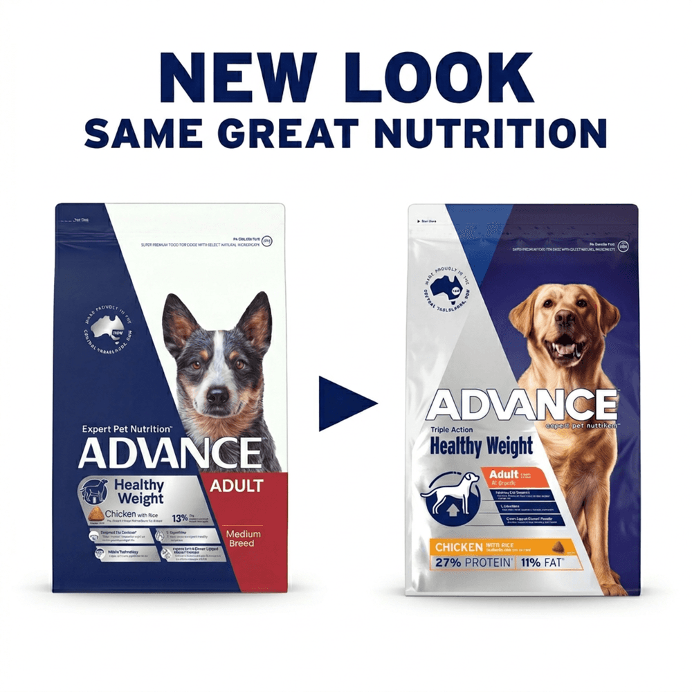 ADVANCE Healthy Weight Adult Dry Dog Food Chicken and Rice