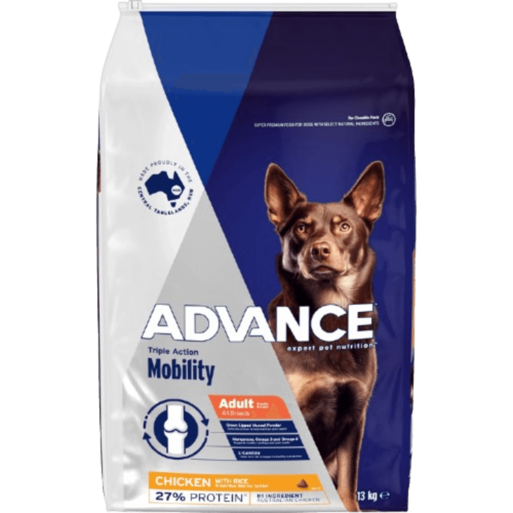 Mobility Adult Dry Dog Food Chicken and Rice
