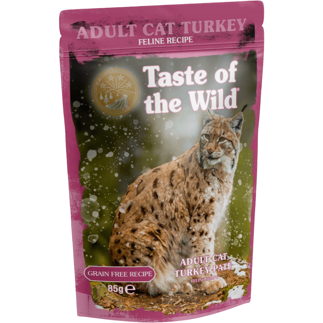 taste-of-the-wild-turkey-with-chicken-adult-wet-cat-food-pouches