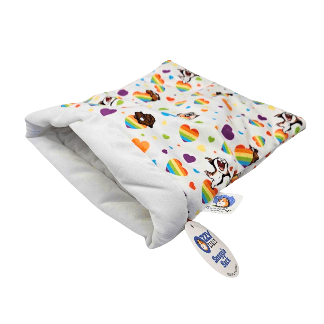 ozzy-cages-snuggle-sack-rainbow-hearts-guinea-pig-soft-bed