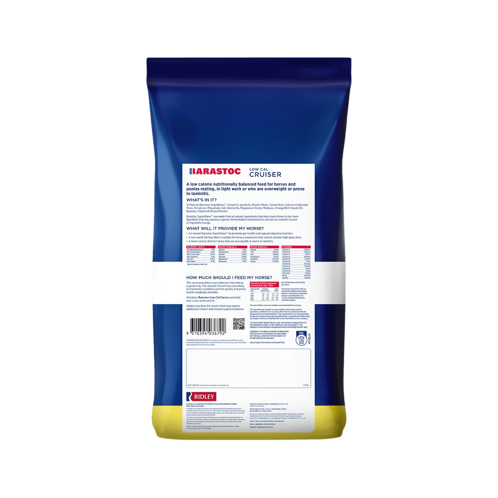 Barastoc low cal cruiser back