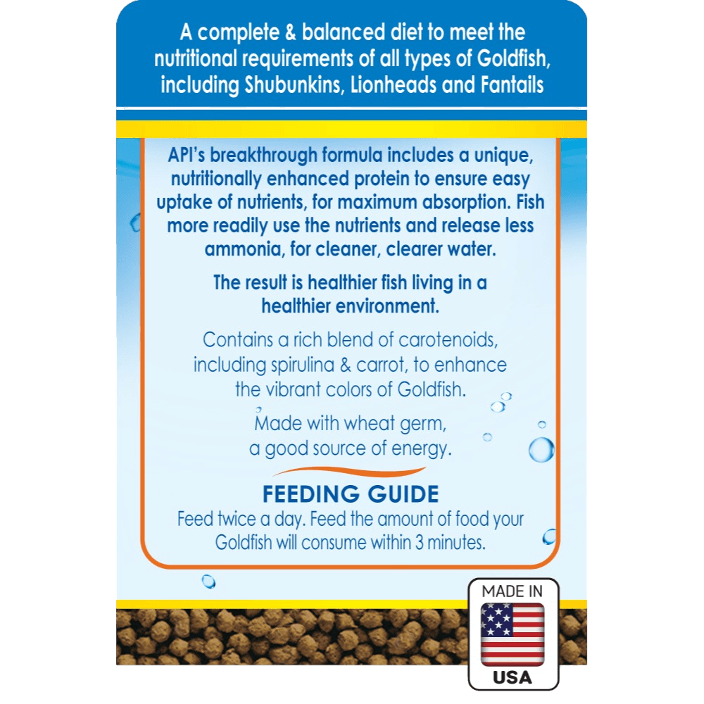 Goldfish Pellets Sinking_overview