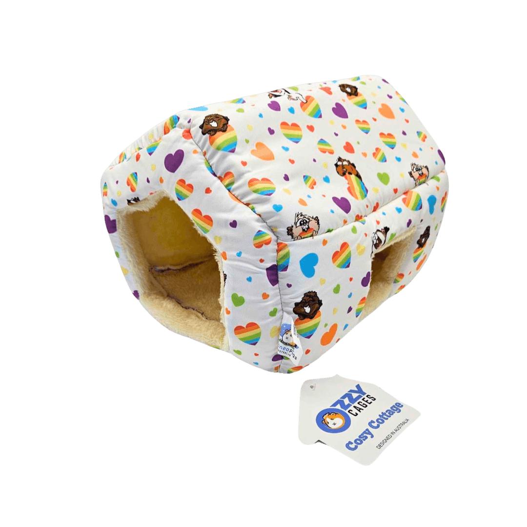 ozzy-cages-cosy-cottage-rainbow-hearts-guinea-pig-hut