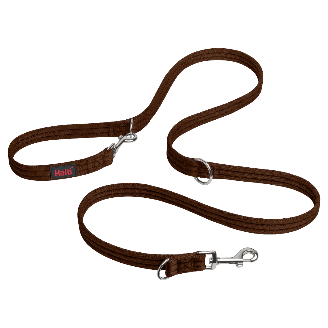 halti-training-dog-lead-deep-walnut