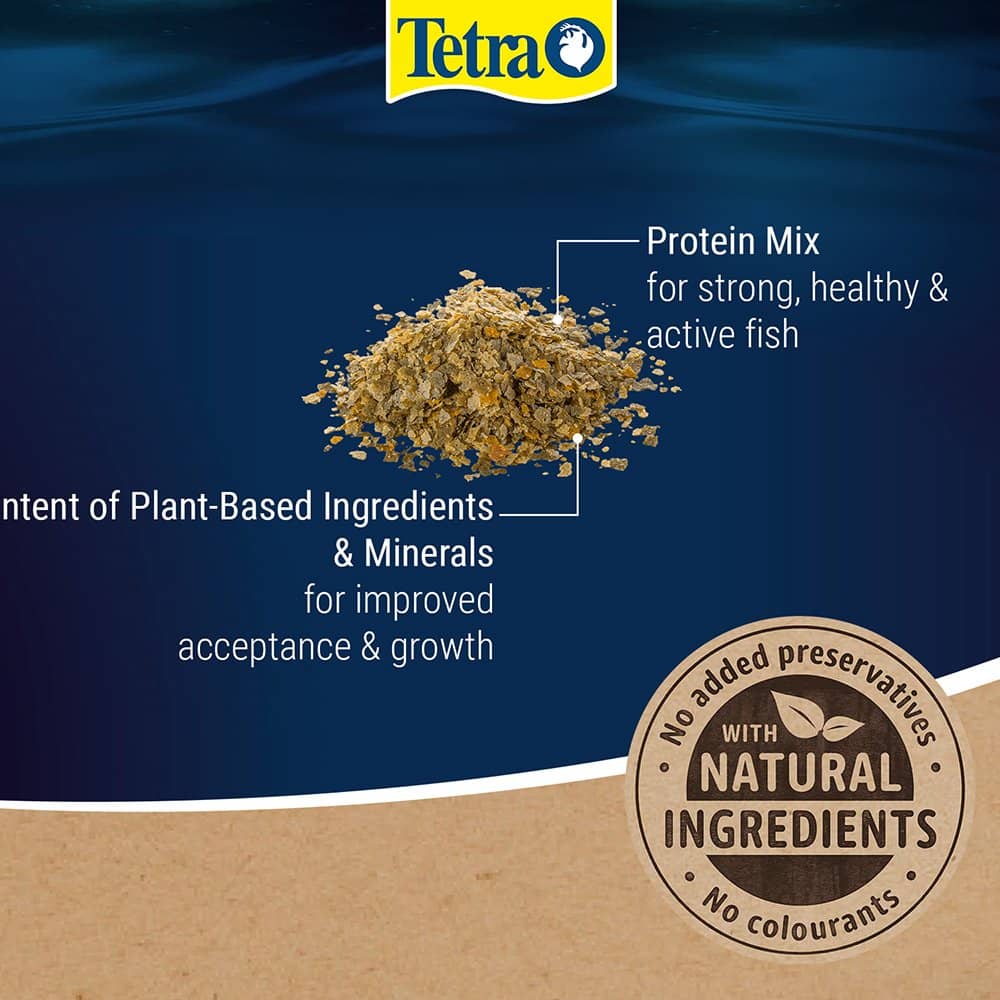 Tetra Tetra Guppy Colour Mini Flakes Tropical Fish Food
