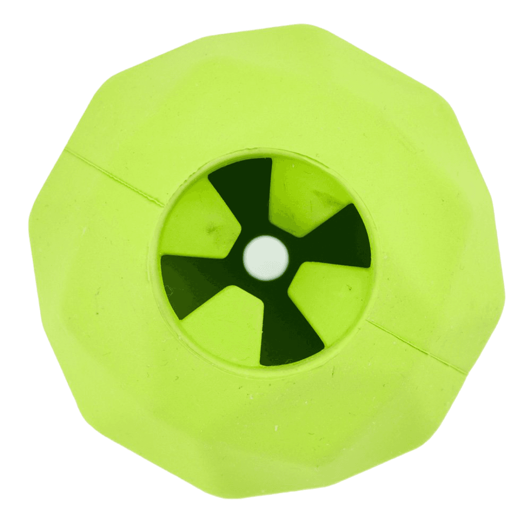 paws-for-life-treat-dispensing-geometric-rubber-ball-dog-toy