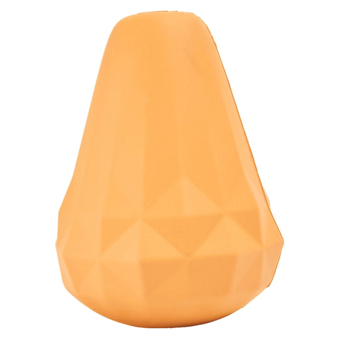 paws-for-life-treat-dispensing-geometric-rubber-gourd-dog-toy