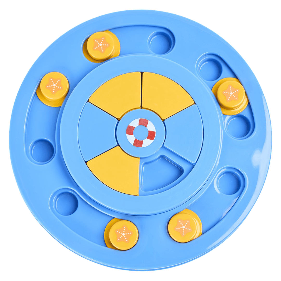 paws-for-life-interactive-treat-puzzle-activity-dog-toy-summer-beach