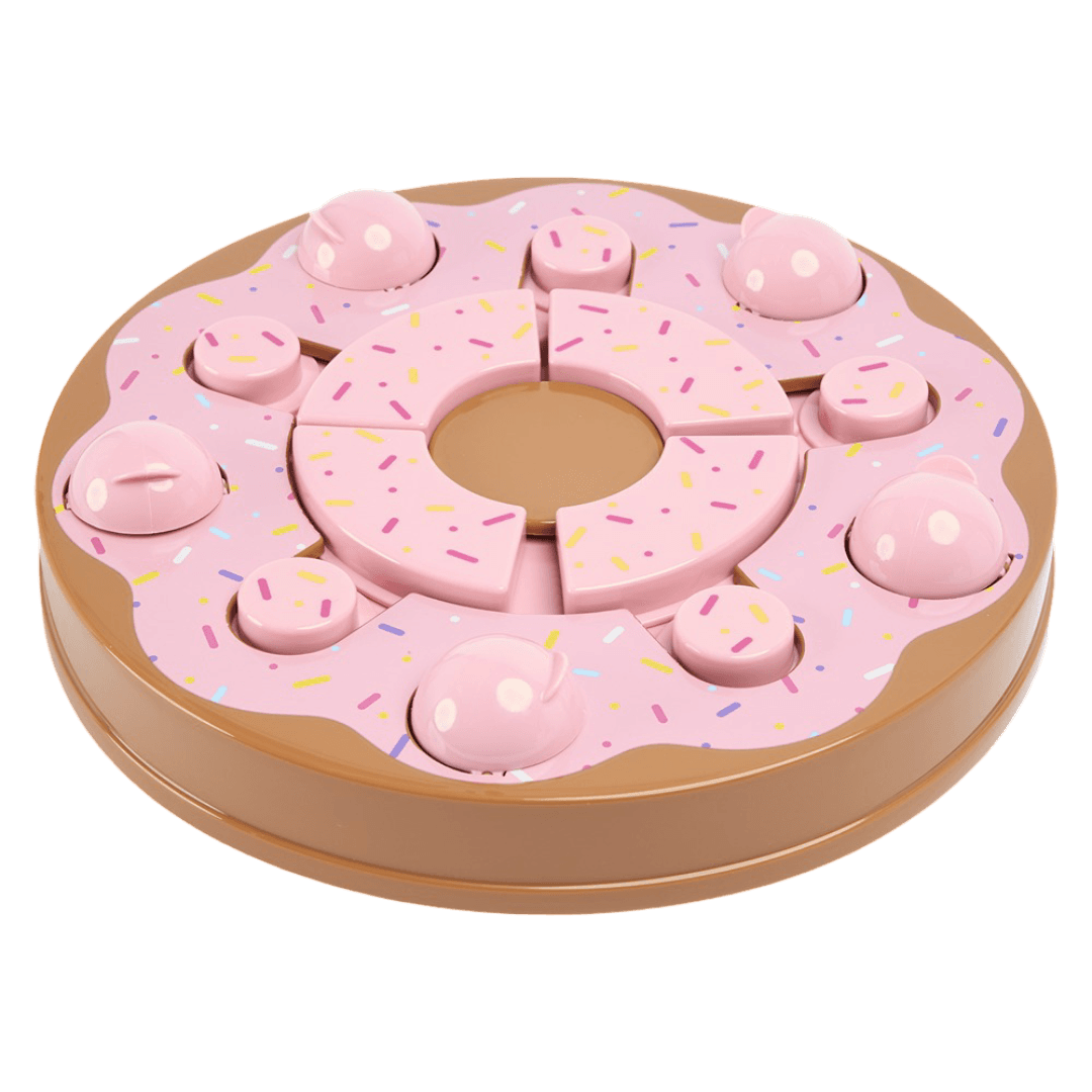 paws-for-life-interactive-treat-puzzle-activity-dog-toy-pink-donut