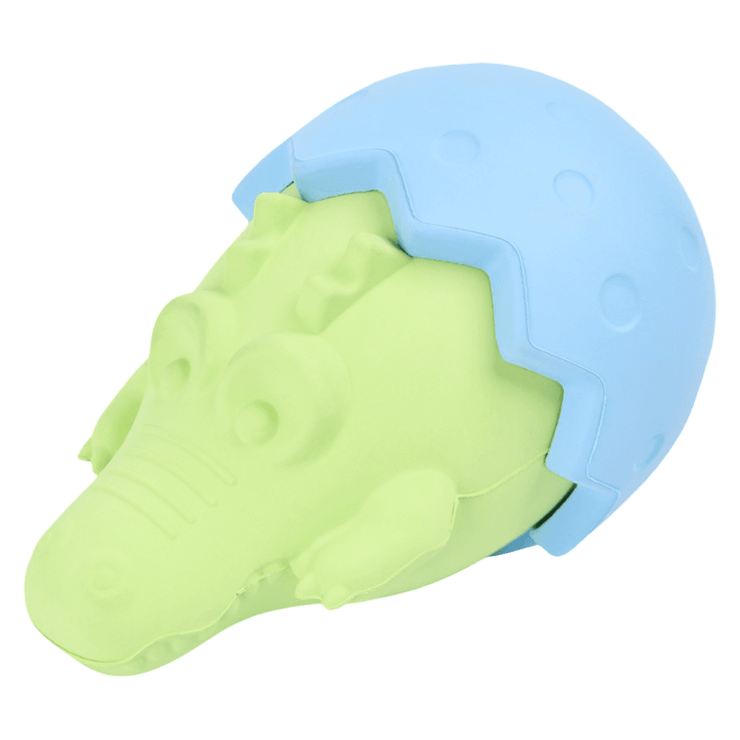 paws-for-life-treat-dispensing-and-stick-holding-alligator-egg-dog-toy