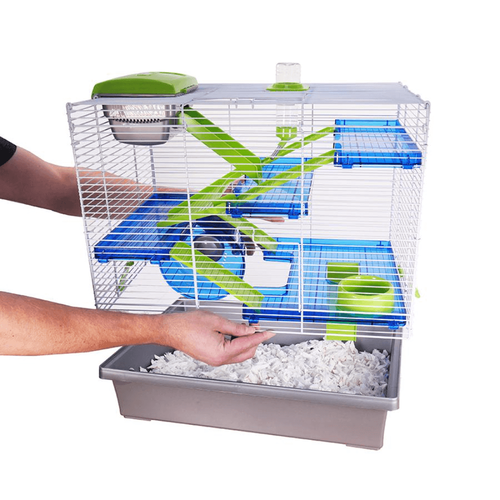 Rosewood Pico Xl Green Silver Small Animal Cage
