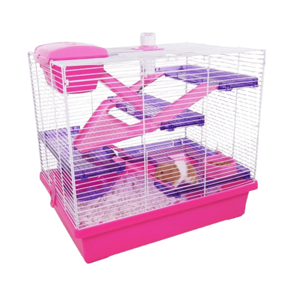 Pico Xl Pink Small Animal Cage