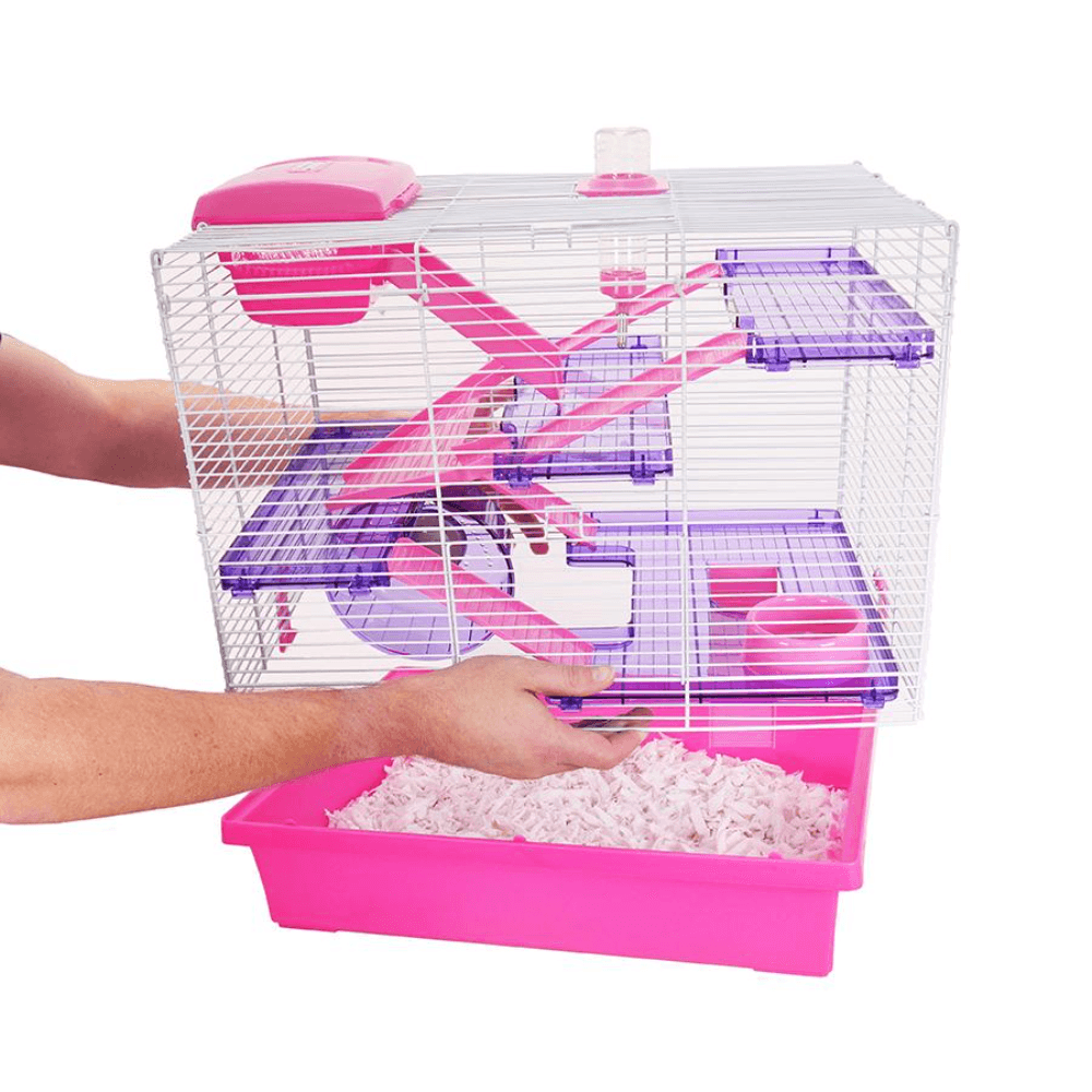 Rosewood Pico Xl Pink Small Animal Cage