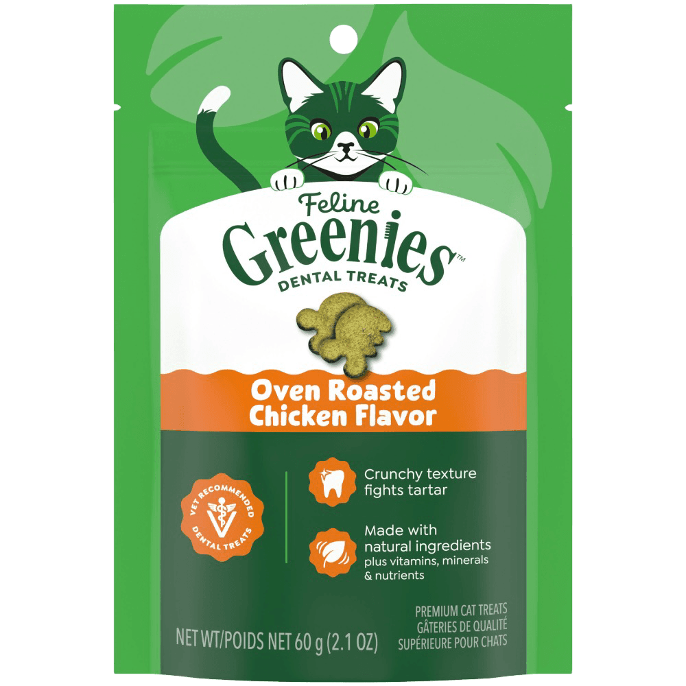 Cat Treats Dental Oven Roasted Chicken Flavour