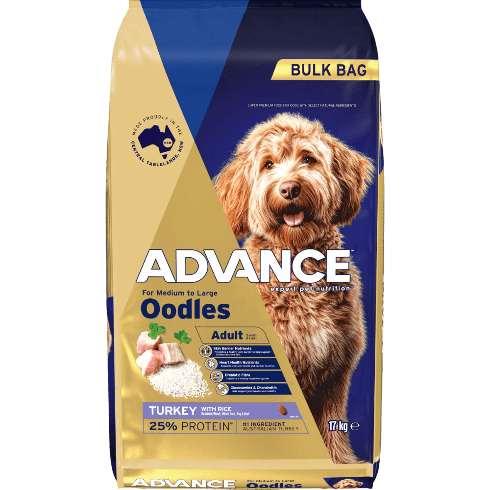 Turkey with Rice Large Oodles Adult Dry Dog Food