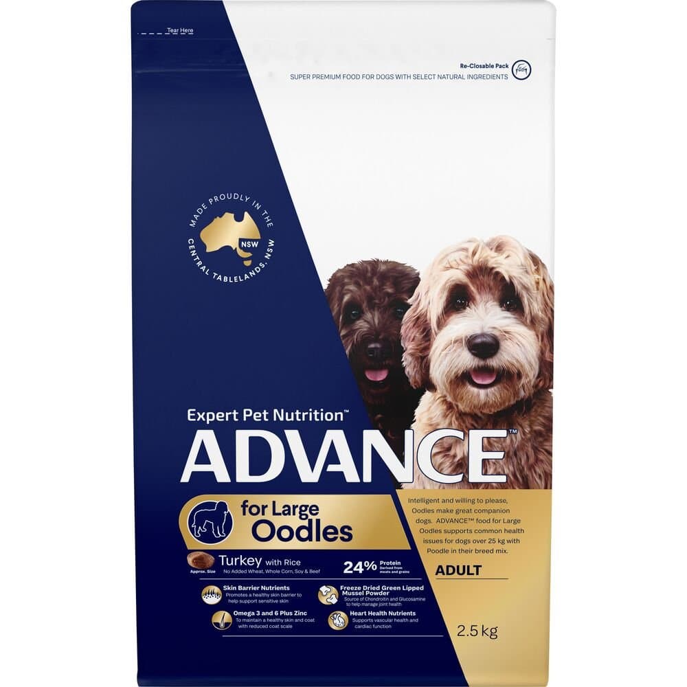 Turkey with Rice Large Oodles Adult Dry Dog Food