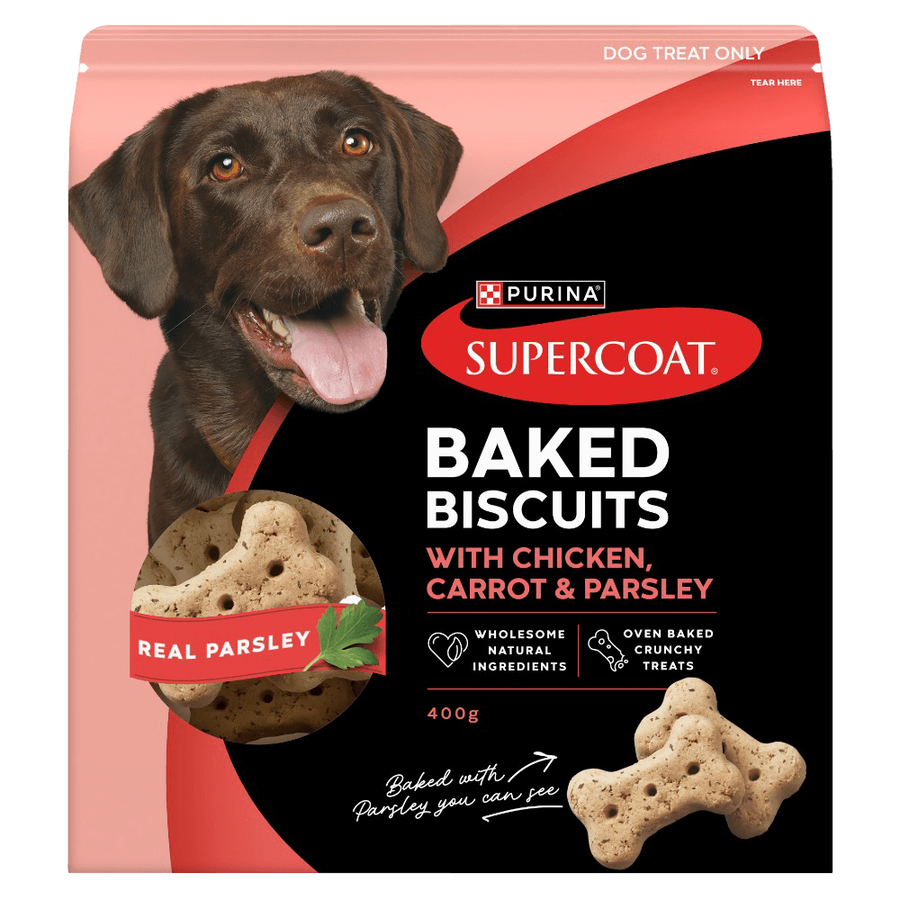Baked Treats Chicken Carrot Parsley Dog Treats