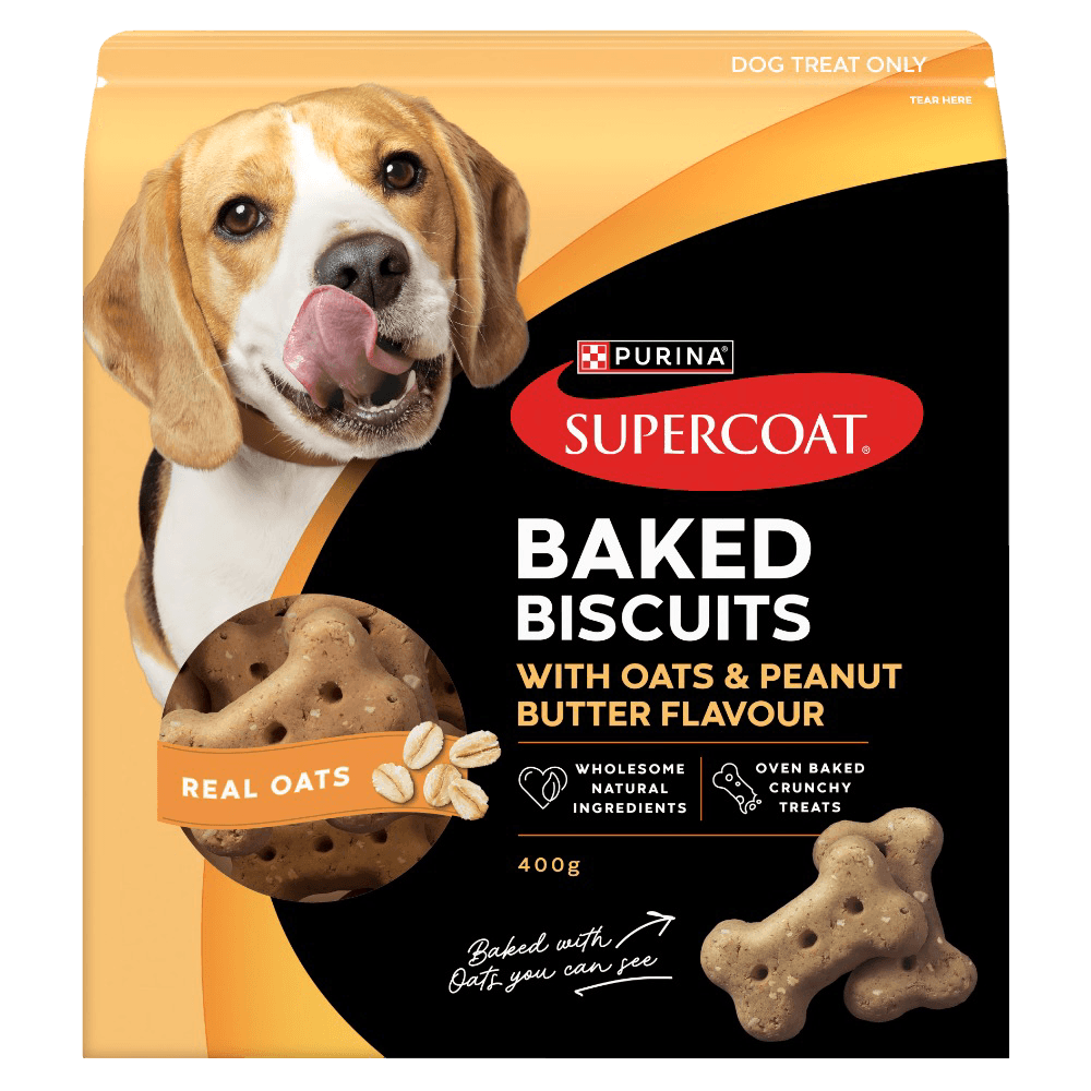Baked Treats Peanut Butter And Oats Dog Treats