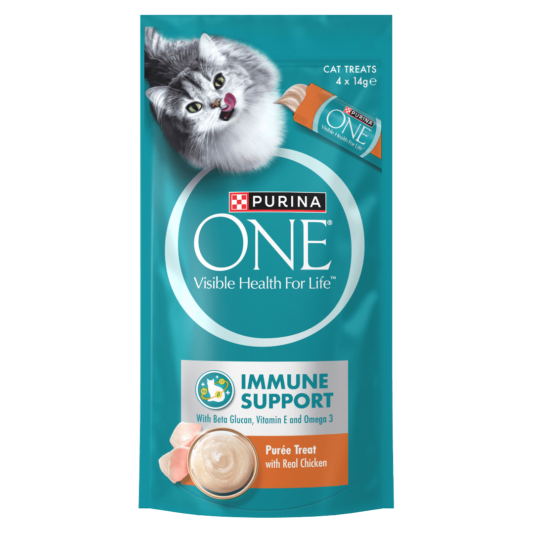 Immune Support with Real Chicken Puree Cat Treats