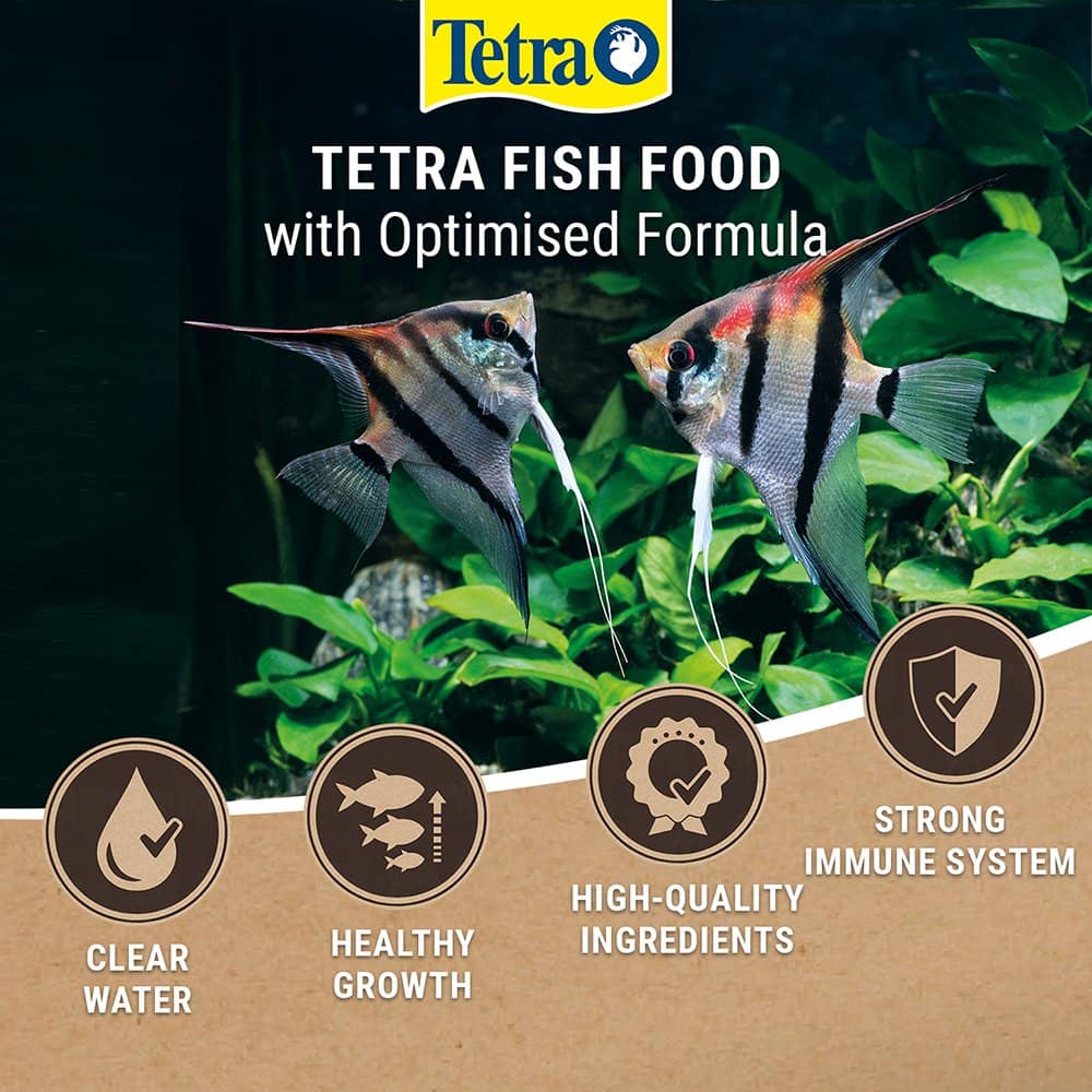 Tetra Tetra Guppy Colour Mini Flakes Tropical Fish Food