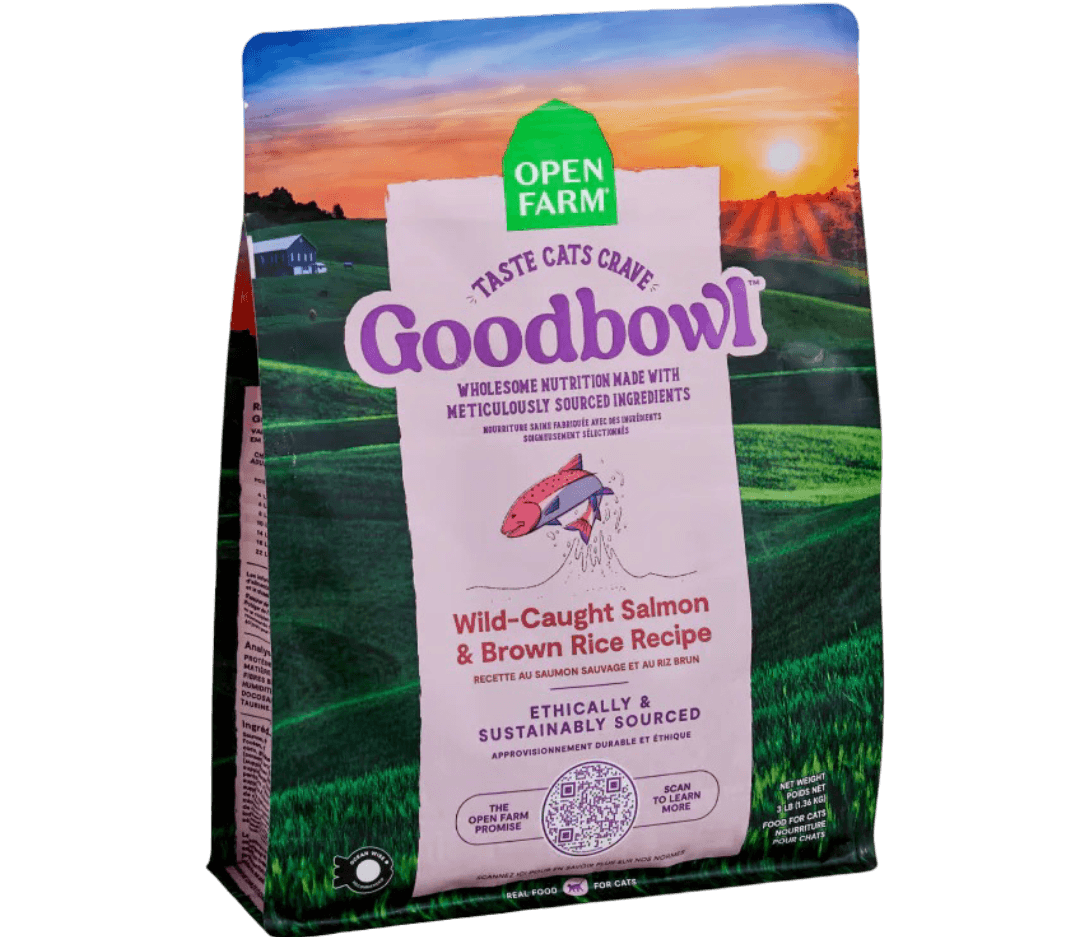 Goodbowl Salmon and Brown Rice Adult Dry Cat Food
