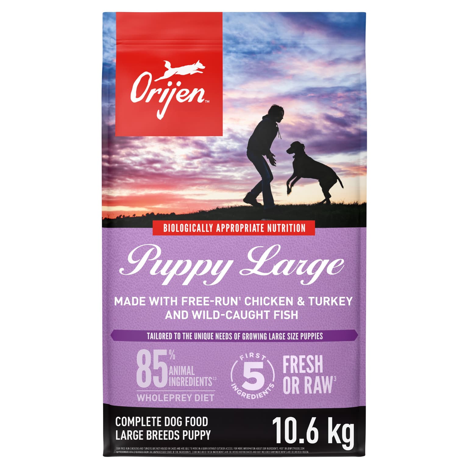 Chicken Turkey & Fish Large Breed Puppy Dry Dog Food