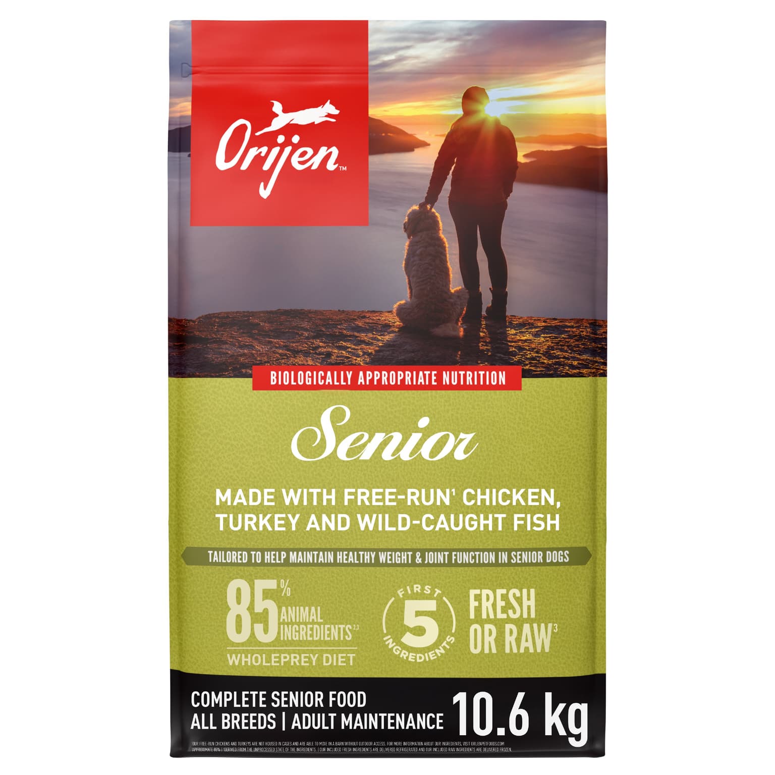 Chicken Turkey & Fish Senior Dry Dog Food