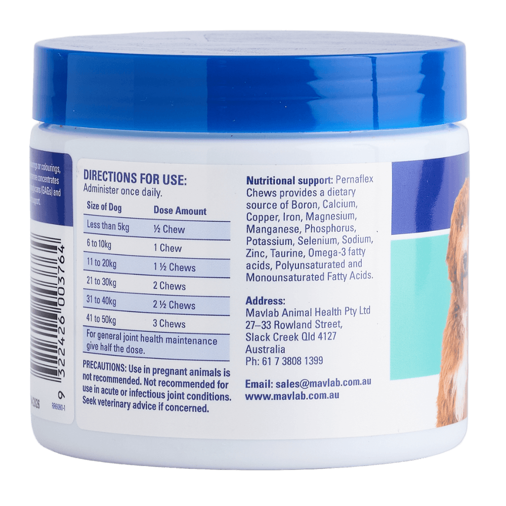 Mavlab Pernaflex Chews Dogs and Cats