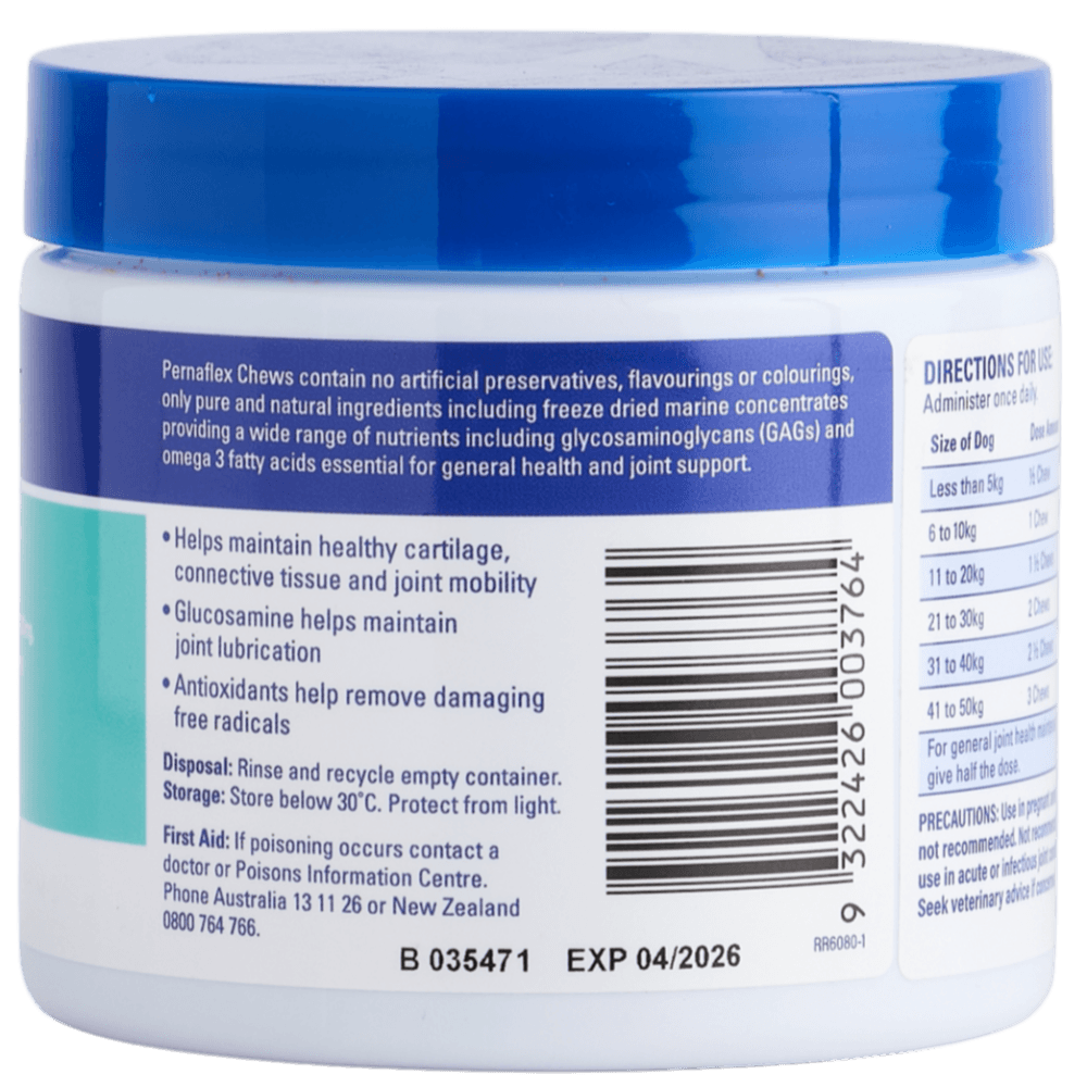 Mavlab Pernaflex Chews Dogs and Cats