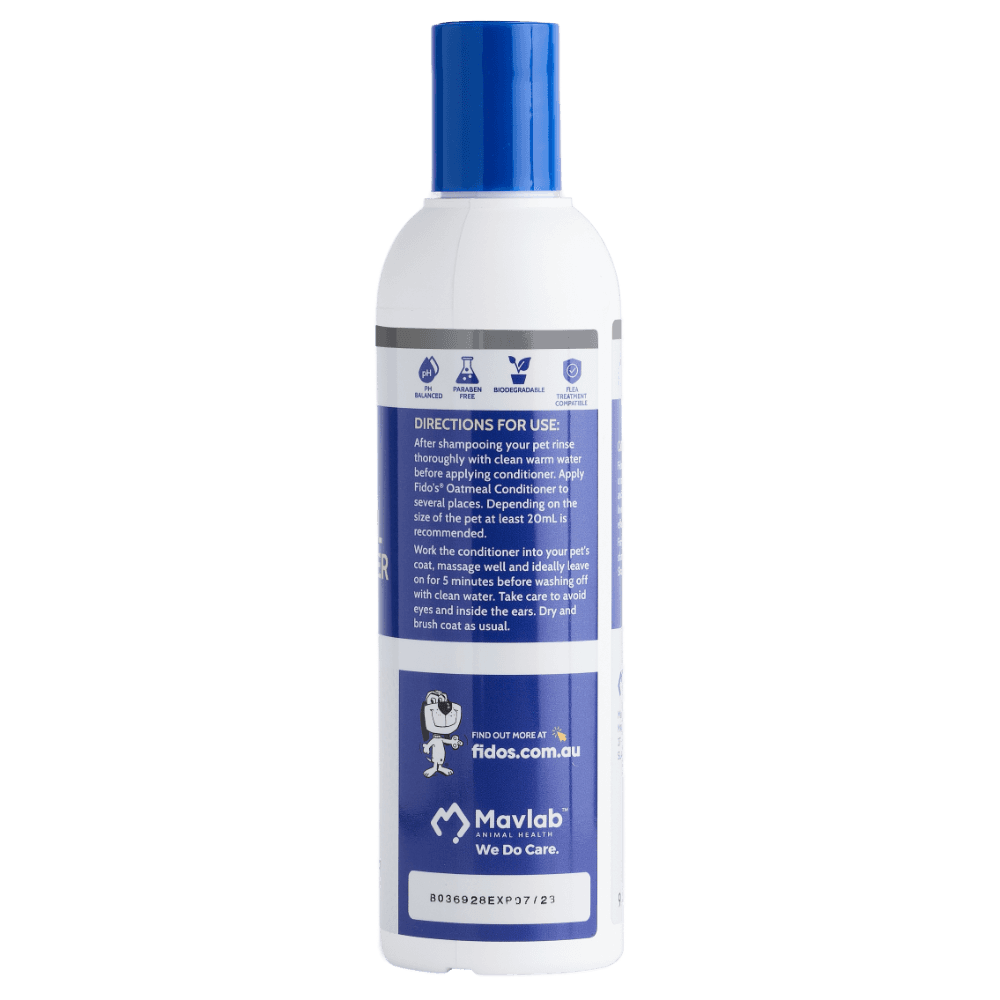 Fidos Soothing Oatmeal Conditioner for Dogs and Cats
