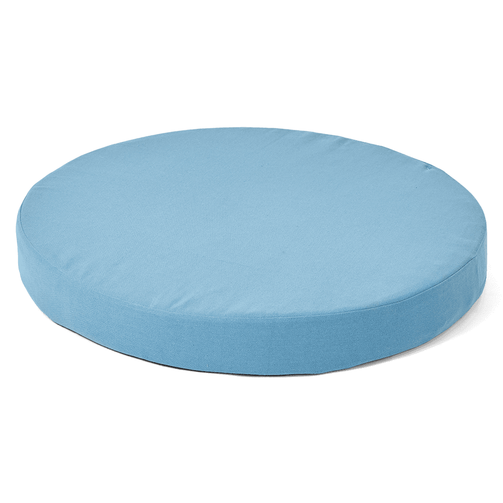 paws-for-life-round-pet-mattress-canvas-blue
